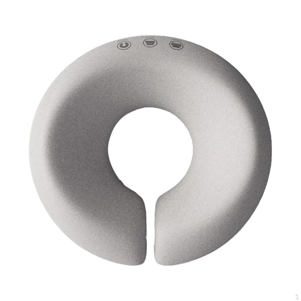 Massage Pillow for Table Neck Pad Headrest Men SPA Beauty Salons Gray