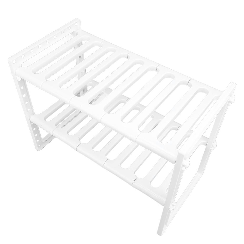 Under Sink   2 Tiers Multifunctional Stretchable Large Capacity Under Counter Storage