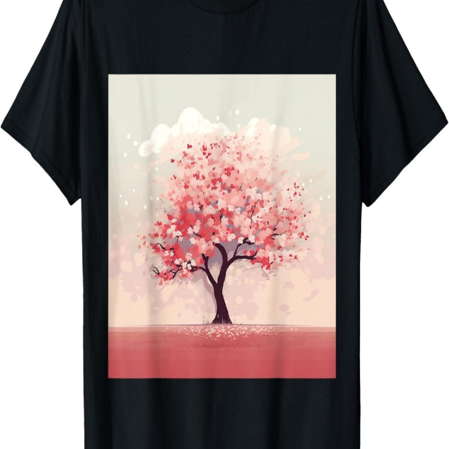 Sublime Palette Soft Pastel Cherry Blossom Dream T-Shirt S
