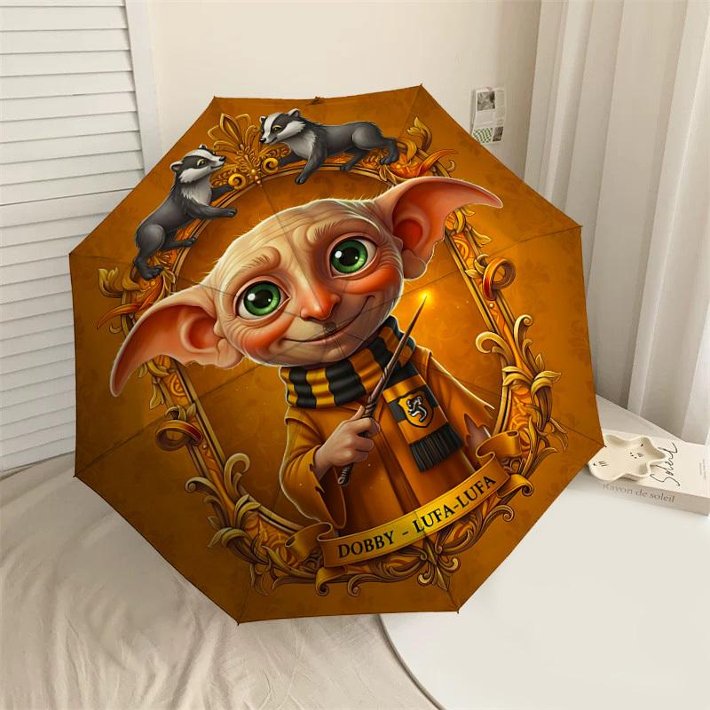 

1PC Warner Dobby Lufa-Lufa Umbrella-8-Rib Reinforced, Automatic Open, Lightweight & Durable-A84