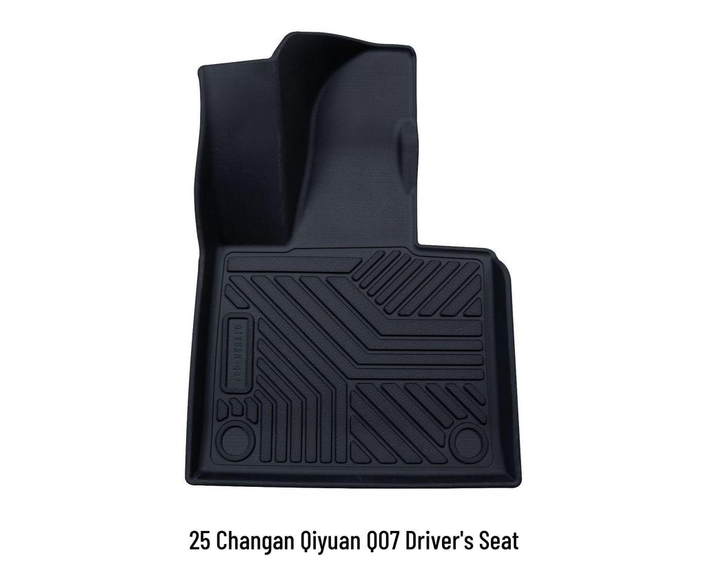 Eco-Friendly TPE Car Floor Mats - Thick, Wear-Resistant Interior Accessories