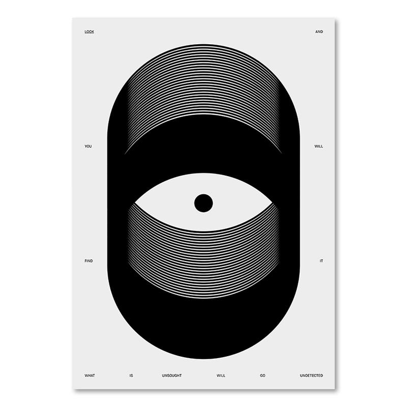 Abstract All Seeing Eye Psychedelic Surreal Landscape Evil Eye Spiritual Poster Third Eye Chakra Female Wall Art Canvas Painting