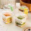 50Pcs Disposable Pudding Cups Square Dessert Boxes  for Holding Ice Cream Jelly Yogurt and Mousse