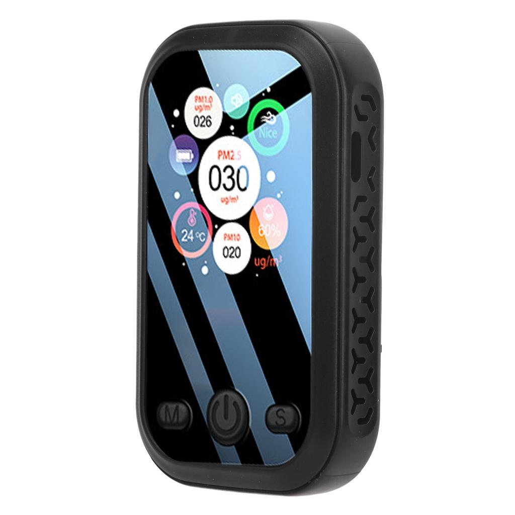 Air Quality Monitor PM2.5 PM10 PM1.0 Detector Humidity Tester LCD Display Portable Mini Air Quality