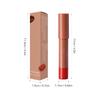 Waterproof Matte Velvet Nude Lipstick Pencil Sexy Red Brown Pigments Makeup Long Lasting Profissional Lip Tint Makeup 12 Colors