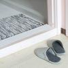 Dulton Chenille Handloom Mat 500 X 750mm Grey Comfortable To the Touch Bath Mat Foot Wipe Handwoven Yellow White RN-0496-75GY