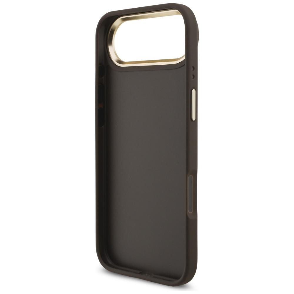 Custodia Guess 4G Big 4G con Logo Classico per iPhone Air Marrone Oro