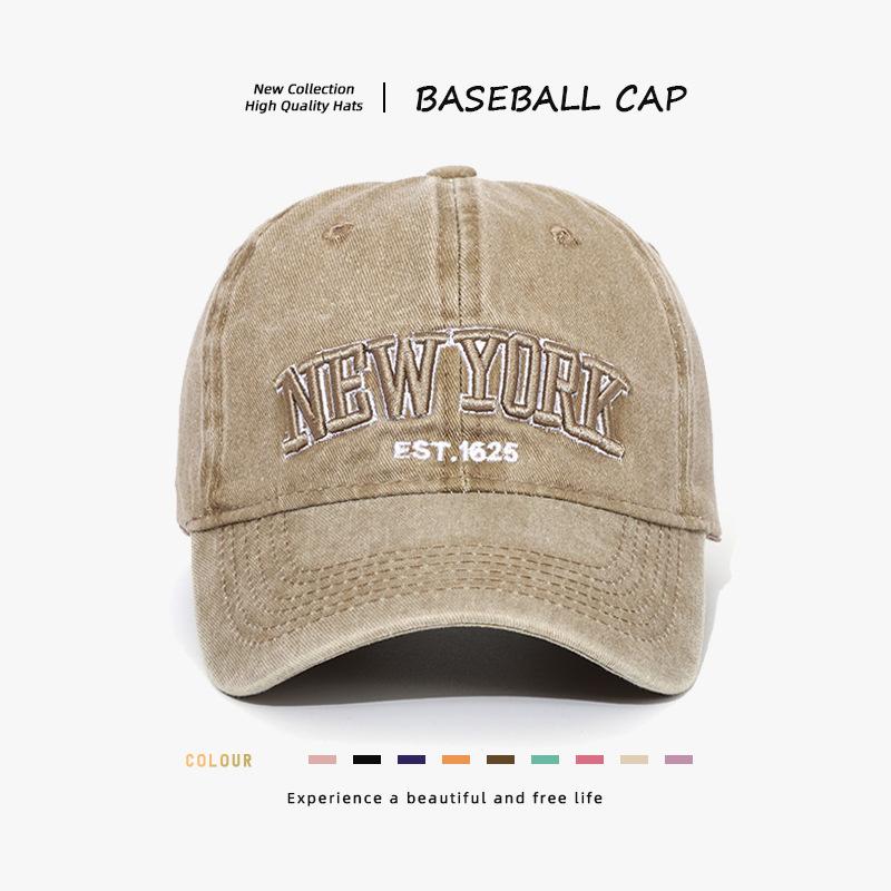 2026 New York Praná bavlněná kšiltovka Pro muže ženy Gorras Snapback kšiltovky Baseballové kšiltovky Ochrana proti slunci Casquette Kšiltovka typu "Dědeček" Venkovní kšiltovka