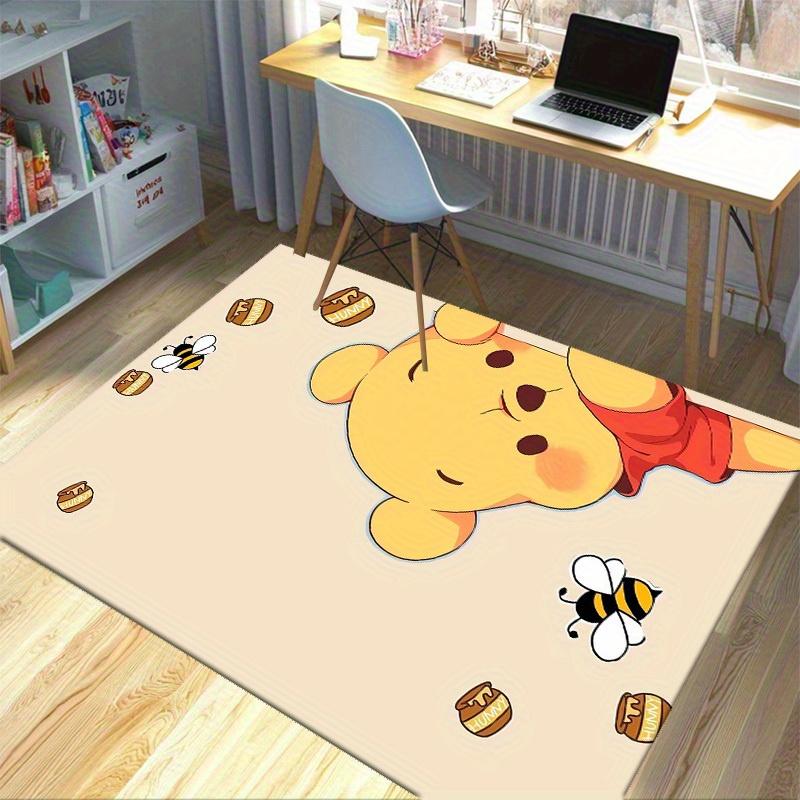 1pc, "Home Decor Rug, Office Carpet, Chair Pad, Outdoor Mat, Gift Idea - Cute Winnie the Pooh Honey Theme"P157