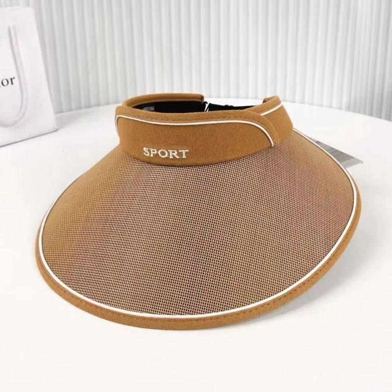 Summer Sunscreen Big Eaves Straw Woven Empty Top Hat Children's Versatile Travel UV Protection Sun Hat