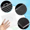 4Pcs 5mm Beads Fuse Beads Pegboards DIY Melting Beads Boards Perler Beads Boards  Educational Toys