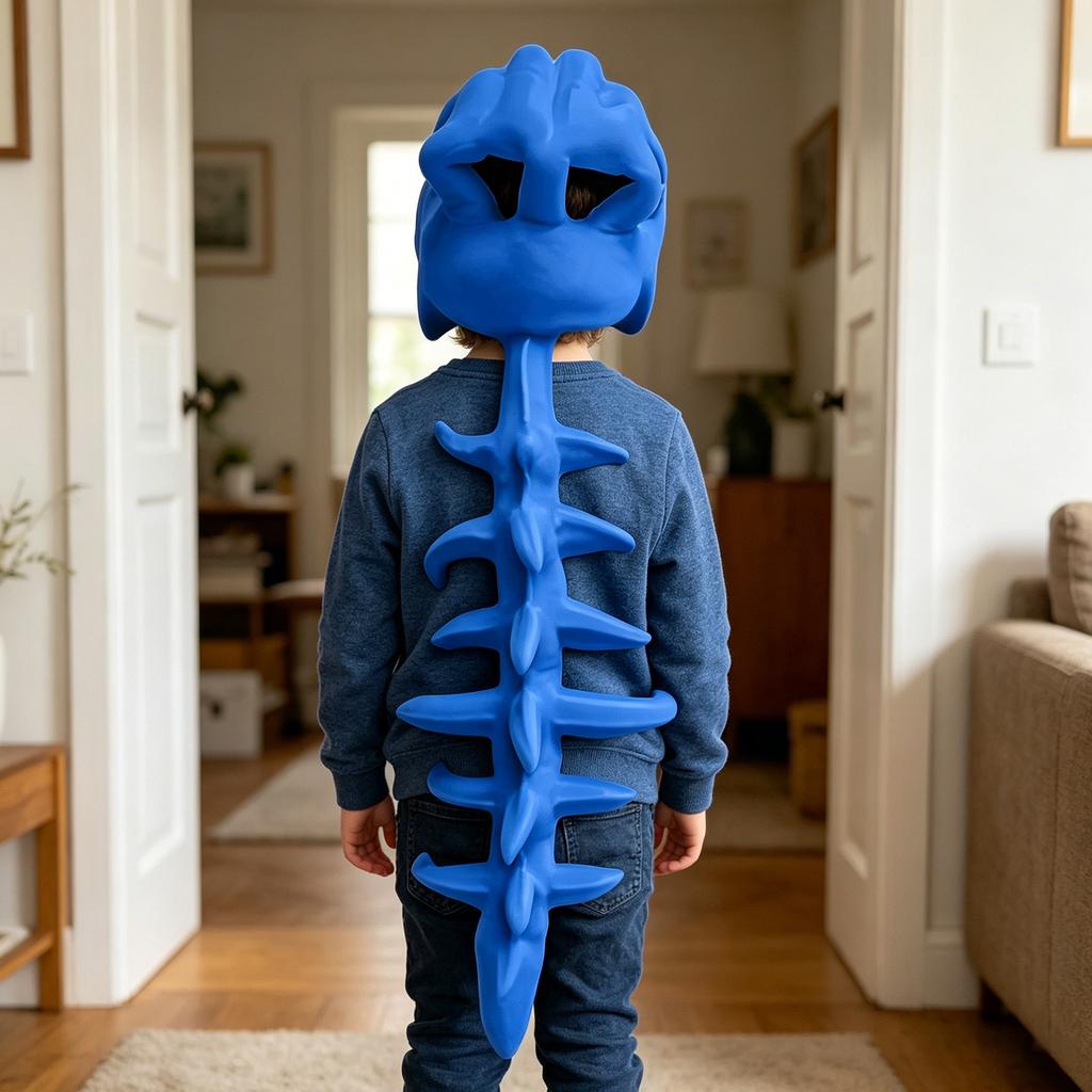 Dinosaur Skeleton Costume Set Halloween Dinosaur Themed Cosplay Props 3D Dino-Saur Skeleton Design