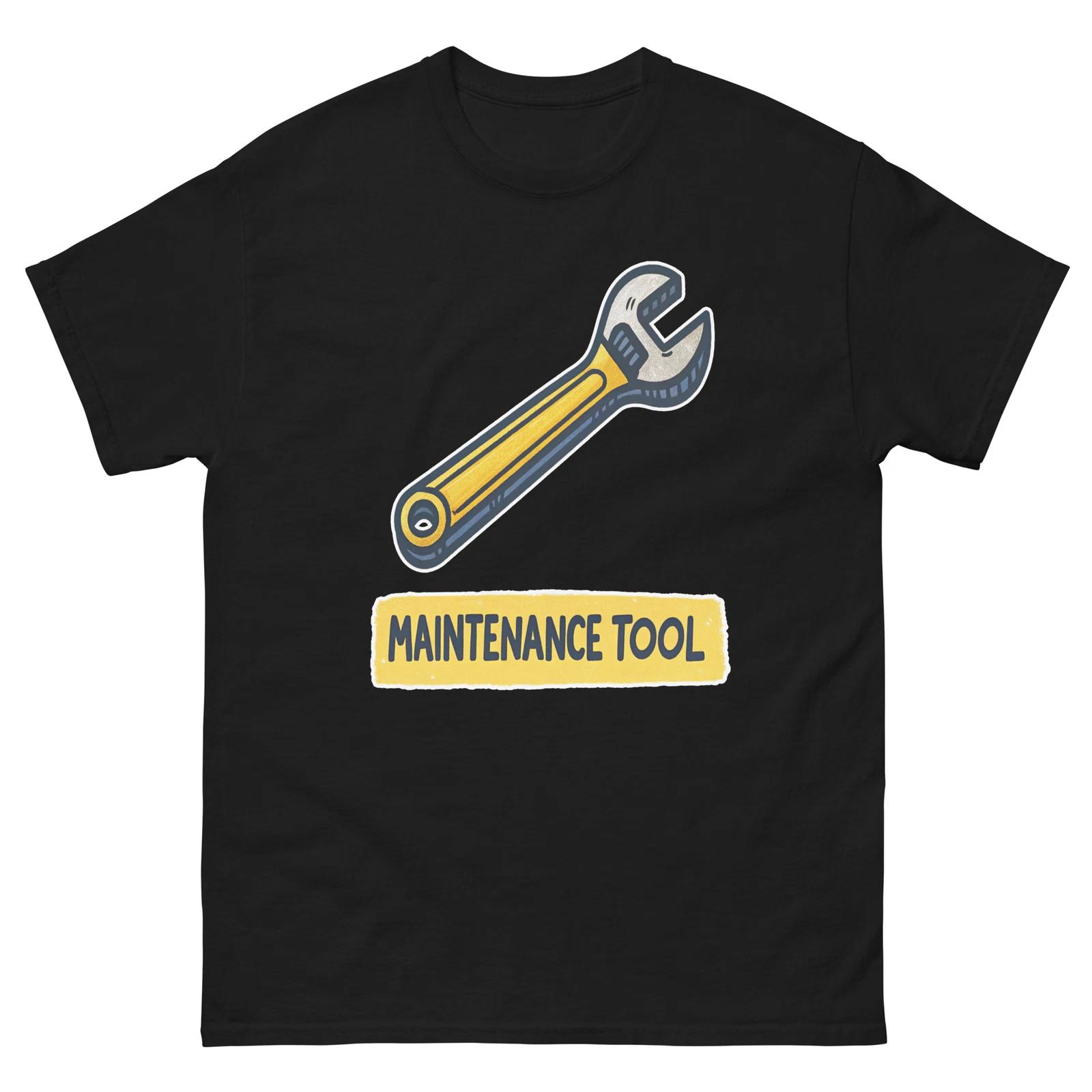 Инструмент для обслуживания Школьный классный комнатный объект Офис Учитель Футболка L