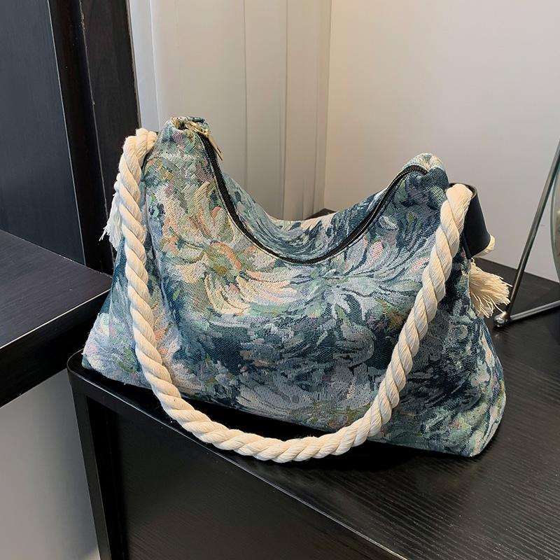 Leopard Prints Women's Shoulder Bags Large Capacity Handbag Casual Fashion Large Underarm Bags