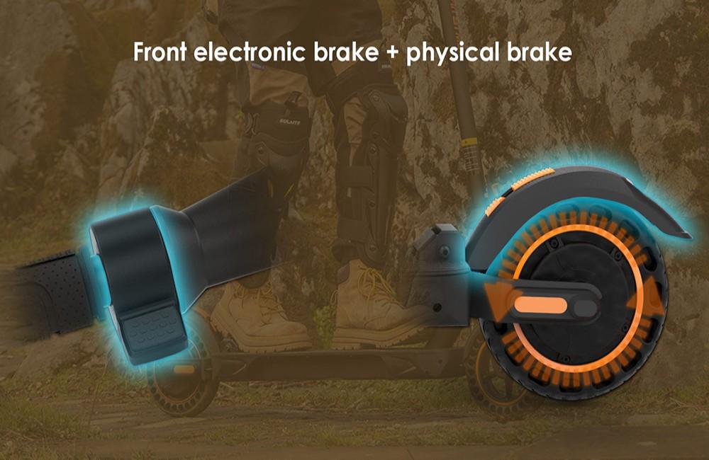 KuKirin S1 Max Foldable Electric Scooter, 350W Motor, 36V 10.4Ah Battery, 8 inch Tires, 30km/h Max Speed, 39km Range