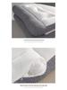 Knitted Fiber Neck Support Pillow - Contour Design for Firm, Comfortable Sleep Aid