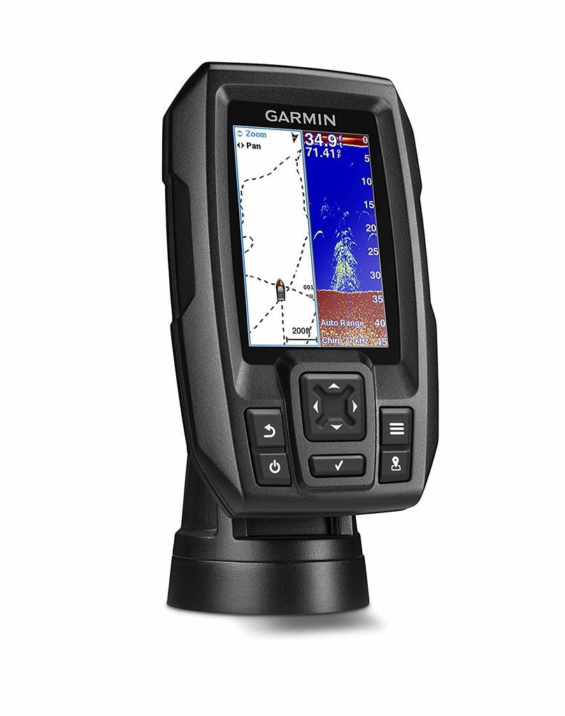 GARMIN STRIKER4 Barevný vyhledávač ryb s GPS a vodotěsným 3,5palcovým vestavěným vysoce citlivým [Použitý]