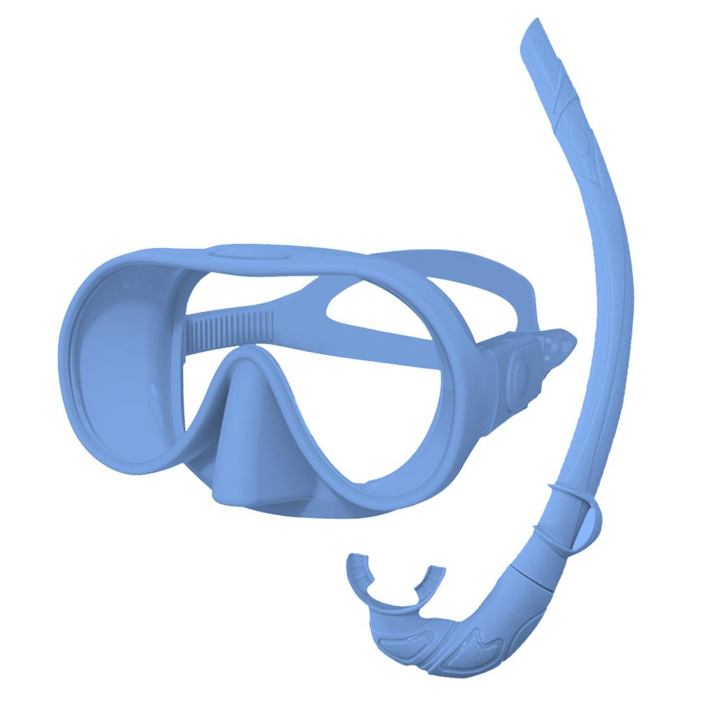 Dalış yüz aynası, buğu önleyici 180° şnorkel yüz aynası, derin su dalış maskesi solunum tüplü dalış gözlüğü