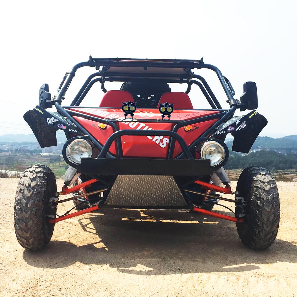 Iluminare LED pentru ceață pentru motociclete, reflector auxiliar Owl alb/galben DC12-85V, mașină ATV Verge Car