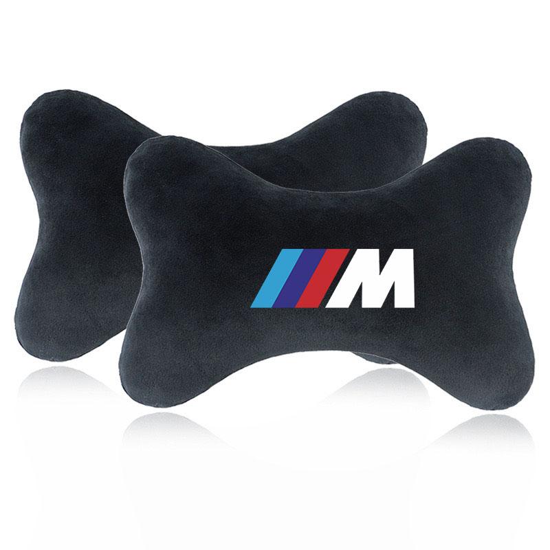2025 Hot Car Seat Belt Protect Shoulder Pads Cervical Spine Headrest Neck Pillow for BMW E36 E46 E53 E90 E60 E93 E87 Auto Access