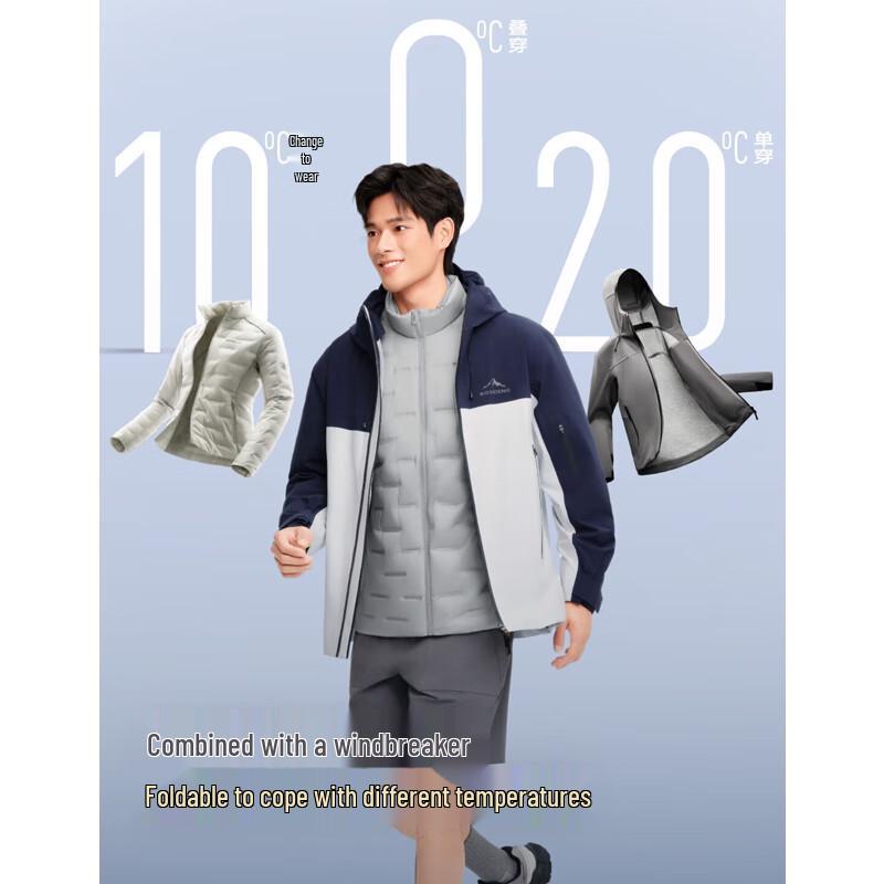 Bosideng B250131033 Slim-Fit Stand Collar Down Jacket