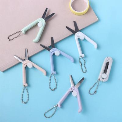 Tool Folding Design School Supplies Folding Scissors Adjustable Stainless Steel Scissors Scissors