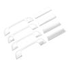 4Pcs Car Exterior Door Handle Cover ABS Chrome Weatherproof Replacement for BMW E36 3-Series E34 5-Series E32 7-Series