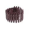 Simulation Wood Miniature Fence Model Figure for Kids Creative RolePlay Doll House Garden Theme Scene Setting Furniture
