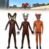 99 Deer The Nights In The Forest Deer Goat Cosplay Costume Halloween Jumpsuits