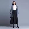 2025 High Waist Midi A-line Skirt - Versatile, Slimming, Plus Size, Hips Covering Women's Fashion for Spring, Autumn, Winter
