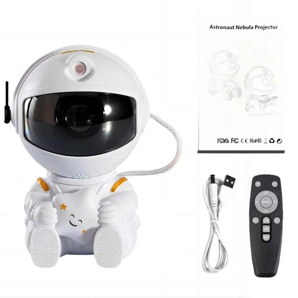 

Cute Star Galaxies Projector Night Light Spaceship Rocket Astronaut Galaxy Projectors Starry LED Lamp Room Home Decorations Gift