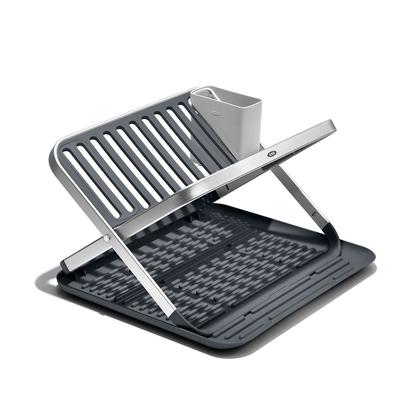 OXO Foldable Dish Rack Flat Dish Rack