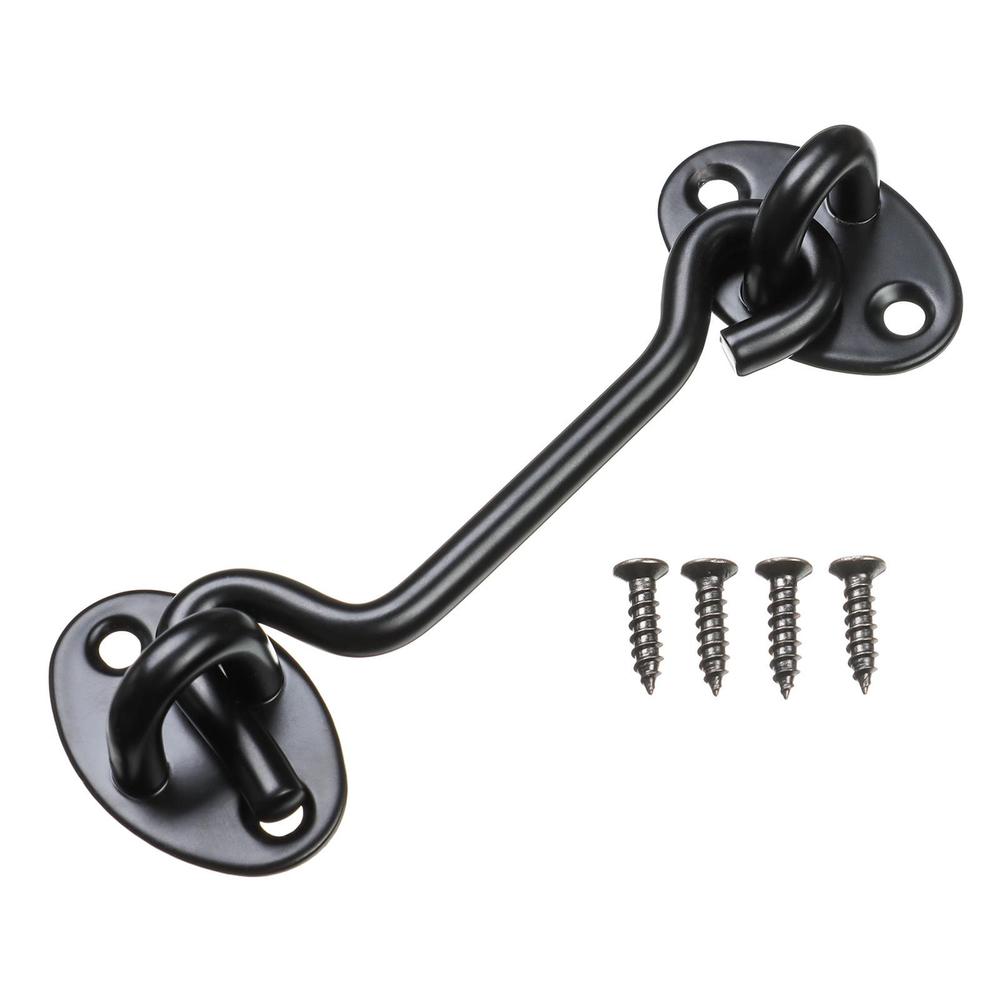 Heavy Duty Stainless Steel Gate Lock Hook and Eye Latch Screen Latches Barn Door Lock Gate Latch
