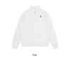 Men's Embroidered Half-Zip Stand Collar Hoodie 2024 - Comfortable, Versatile & Stylish for Autumn