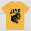 Jive Turkey Cotton Summer Casual Cool Loose T-Shirt