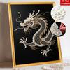 5D DIY Pearl Diamond Painting Kit Majestic Dragon Full Drill Embroidery Mosaic Art Home Wall Decor Gift