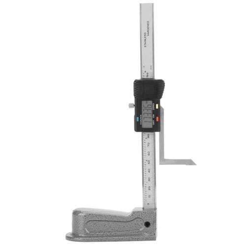 Height Gauge 0-150mm, Digital Height Gauge, Caliper, Precision Height, Opening Depth, Measuring Tool with Stainless Steel Base