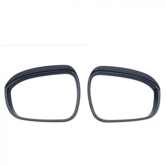 For Nissan Rogue - Carbon Fiber Mirror Rain Eyebrow Cover
