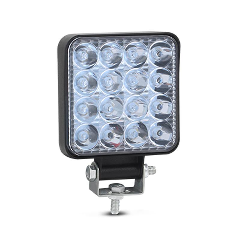 

1PCS Led Work Light 14/16LED 42W 48W 63W 96W 6000K 2835 MINI Square Circle Flash White Yellow LED Driving Fog Lamp Bar 12V 24V