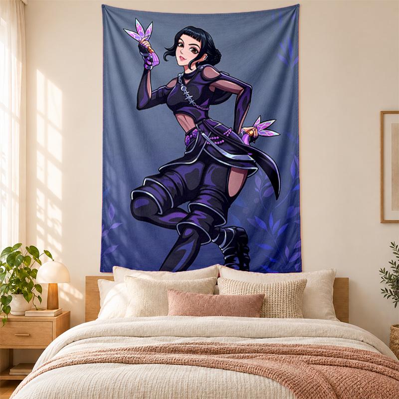 Kpop demon hunters Tapestry highquality for decorating living room bedroom dorm walls ideal as bedroom wallart orholiday gift