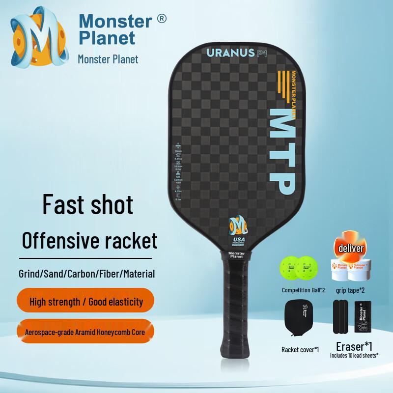 Monsterplanet P1 Pickleball Racket