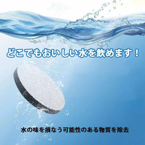 Izeril Micro Disk Cartridges, Compatible with Bottle and Carafe Water Purifiers, Set of 4