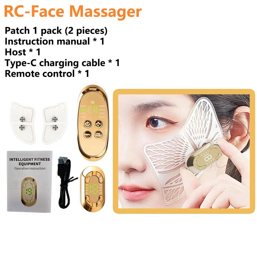 Ems Pulse Micro Current Eye Massage Equipment Eye Massager Reduces Dark Circles, Lifts and Tightens The Skin Face Microcurrent