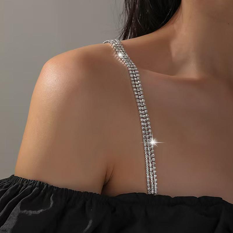 Schulterträger Unterwäscheträger Metall-BH-Träger Rutschfest Sexy Unsichtbar Kühl Damen-BH-Träger Zur Dekoration