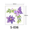 Small Flower Tattoo Sticker Female 3D Color Tattoo Sticker Rose Lotus Butterfly Flower Tattoo