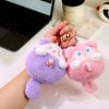 With Keychain Plush Coin Purse Animal Cartoon Plush Zero Wallet Animal Coin Purse  Women Girls