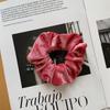 Fashion Women Girls Black Velvet Scrunchie Hair Scrunchies for Hair Elastic Hair Ties Classic Ponytail Free Shipping