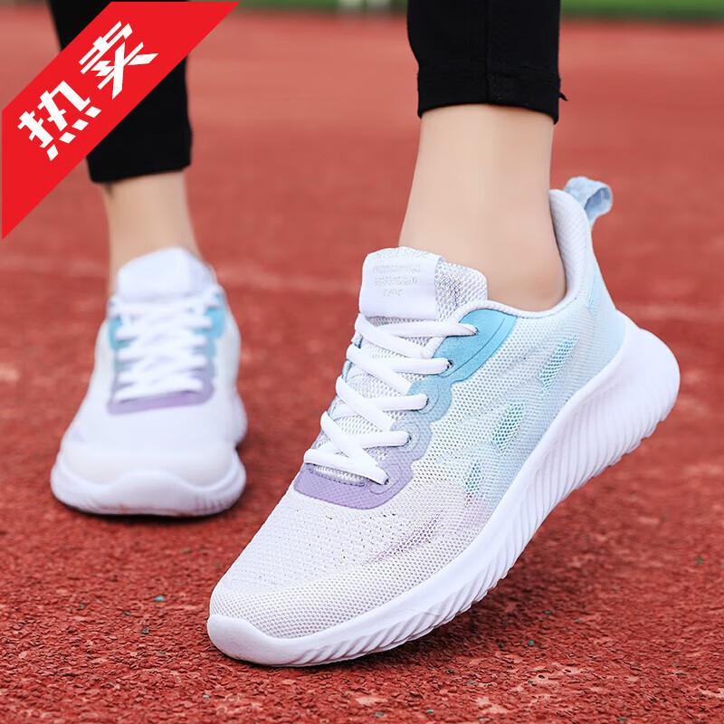 2025 summer women's shoes shoes breathable mesh casual running shoes lightweight travel shoes women's shoes