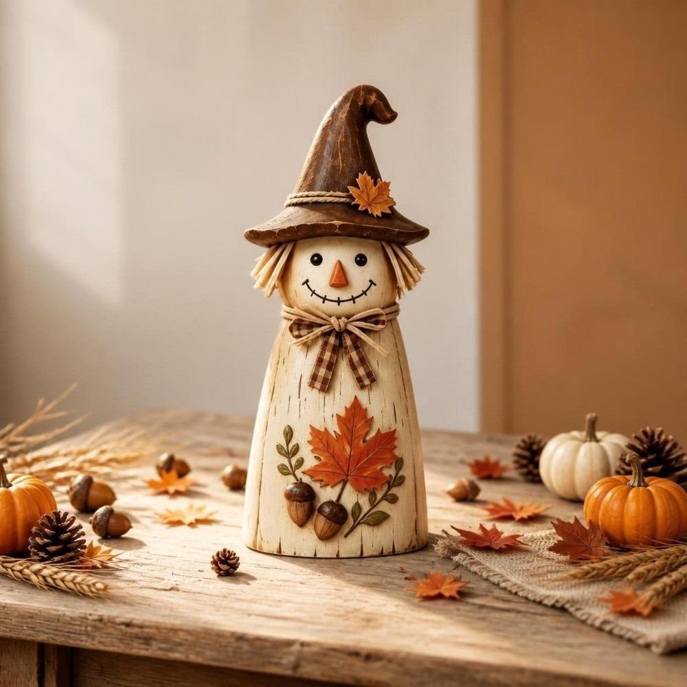 Vintage Style Fall Decor Set Tabletop Witch Table Decorations  Autumn Decoration