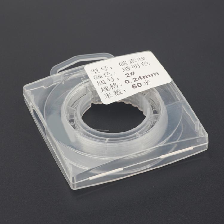 Clear Monofilament Line Invisible Fishing Wire for Fishing Hanging Crafts 50M Fishing Line, Nylon Fishing Wire Spool